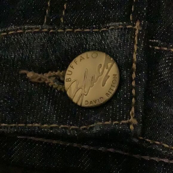 🎉 HOST PICK🎉 BUFFALO BLACK‎ DAVID BITTON DIANE FLARE LEG JEANS SIZE 29 - Picture 9 of 9